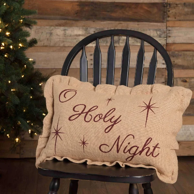 Down Alternative Pillows for Ethical ChoicesO Holy Night Pillow 14x22
